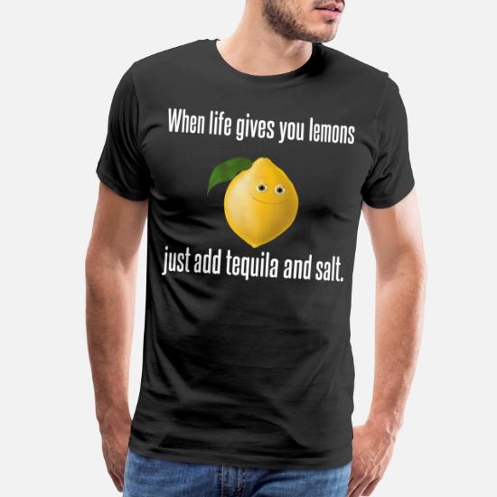 men's shirt with lemons